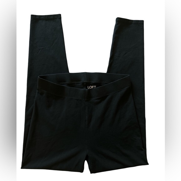 LOFT Pants - * SOLD * NWOT LOFT Black Leggings Women’s Medium